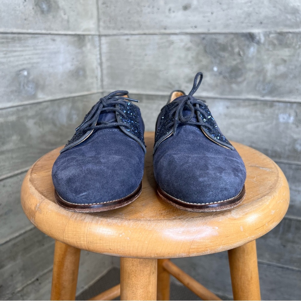 Bobbies La Romanciere Glitter Oxfords - Picture 6 of 14